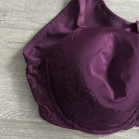 Torrid Curve 46C Dark Purple Lace Bra - Picture 4 of 8